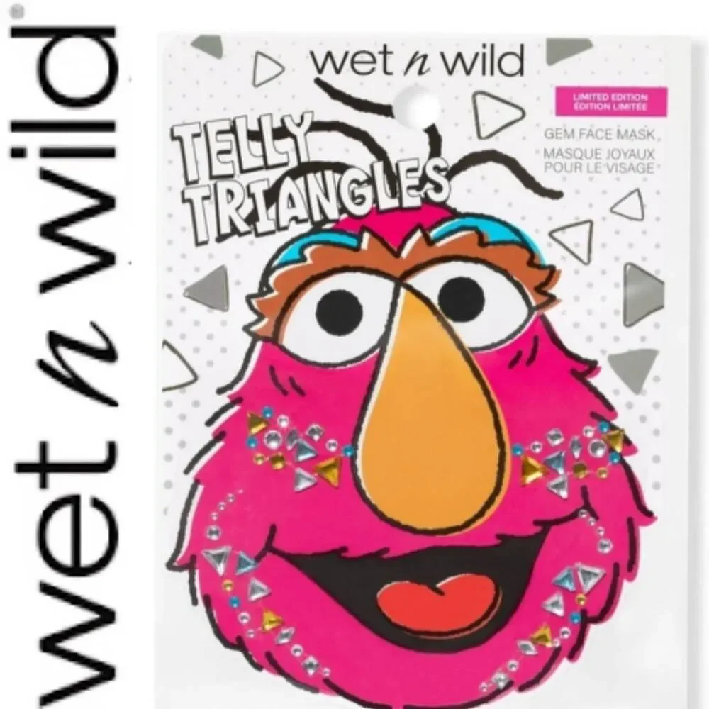 Wet-N-Wild X Sesame Street Telly Triangles Gem Face Mask